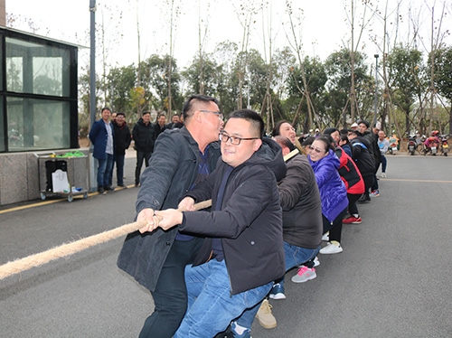 舉辦迎新年職工趣味運動會，共度歡樂時光